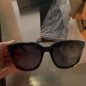 DIFF brand new Blue frame glasses “Gia”